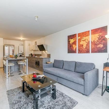 Bel Appartement-Garage Prive-Balcon-Wifi Fibre Rhut Luaran gambar