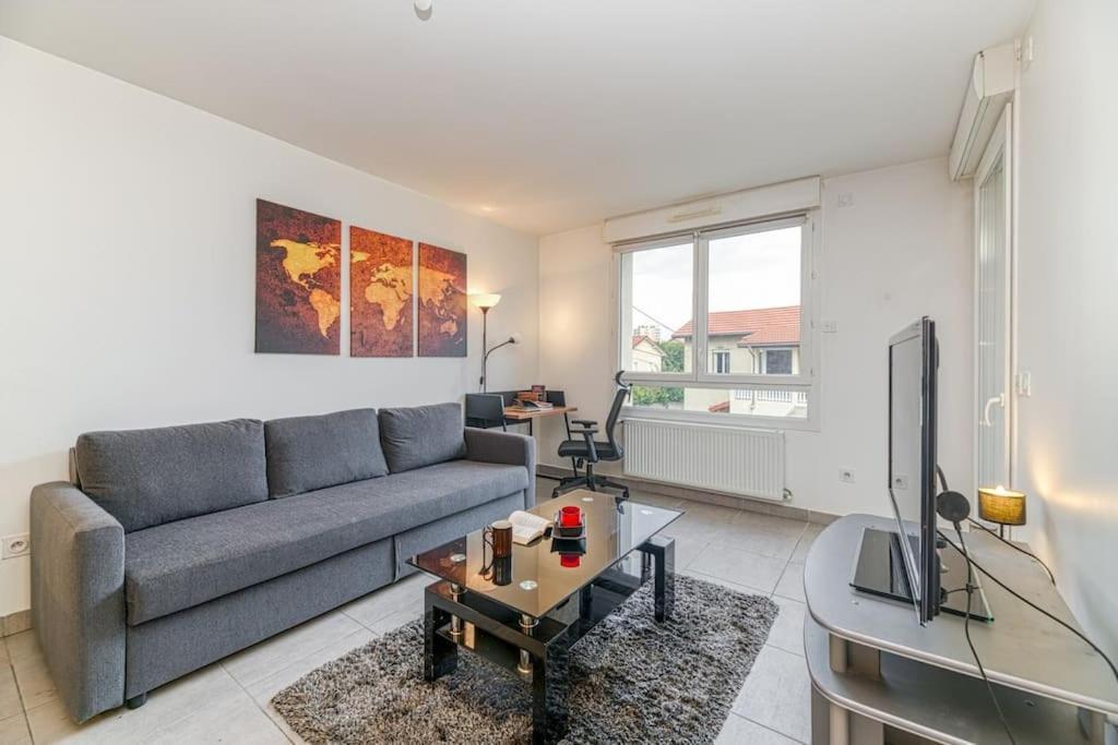 Bel Appartement-Garage Prive-Balcon-Wifi Fibre Rhut Luaran gambar